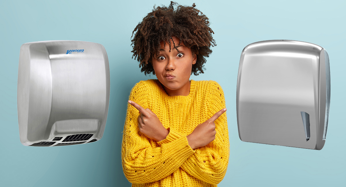 Por qué las toallas de papel son la mejor opción frente a los secadores de  aire para el secado de manos? - PSF PRO